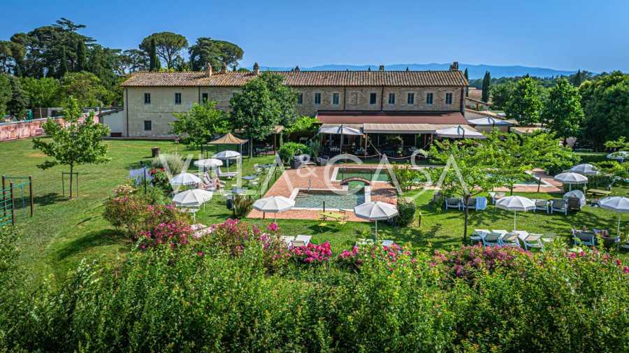 Luksuriøs herregård i det historiske sentrum av Umbria