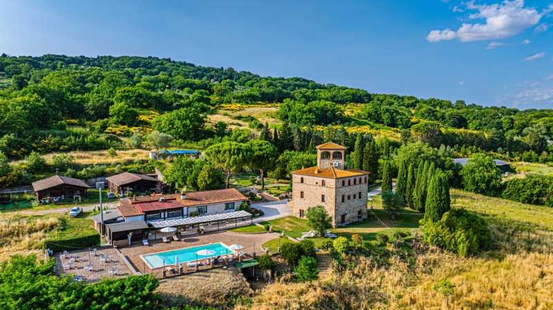 Et lite middelalderslott i Terni