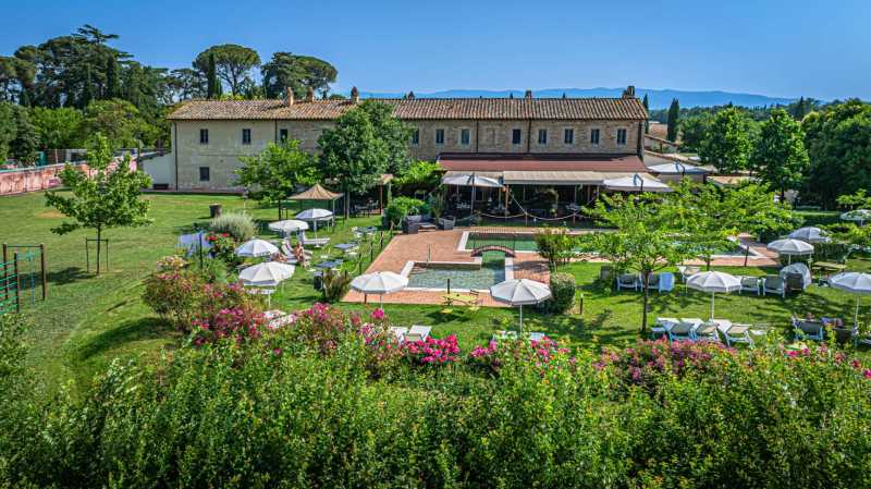 Luksuriøs herregård i det historiske sentrum av Umbria