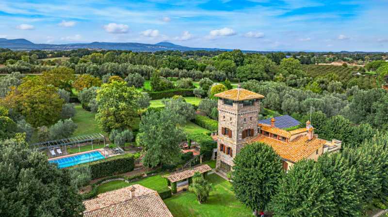 Luksuriøs herregård ved innsjøen Bracciano