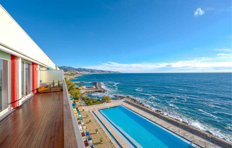 Leilighet i Capo Nero, Sanremo, nær sjøen.