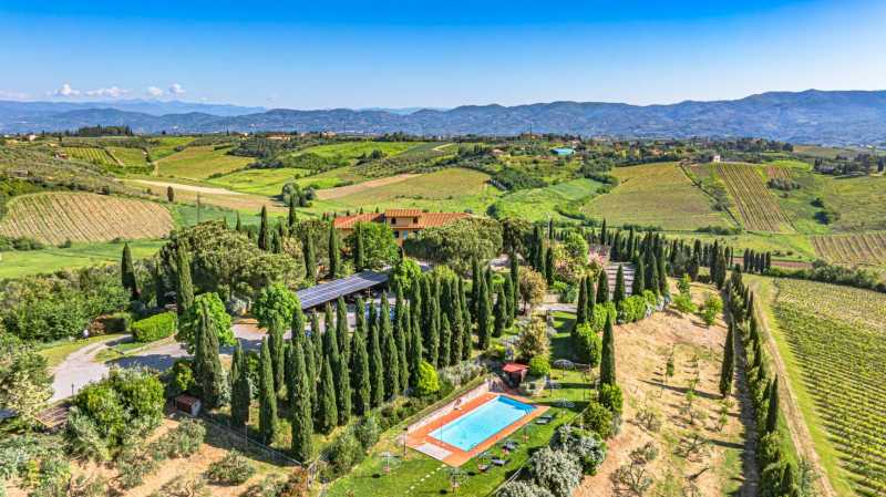 Til salgs fantastisk vingård i Chianti, Toscana