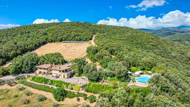 Prestisjefylt eiendom for vinproduksjon i Toscana, Massa Marittima, til salgs