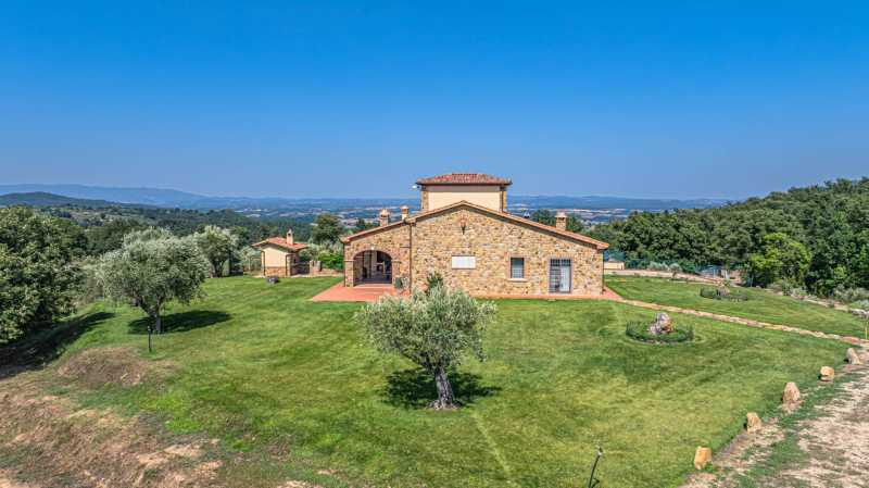 Privat residens med fantastisk utsikt over Toscana