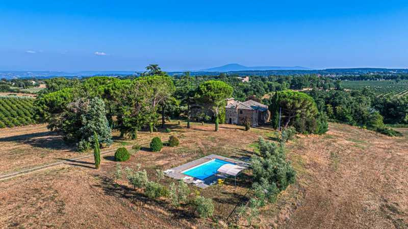 Unikt eiendom til salgs mellom Bolsena og Orvieto