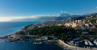 Toetasjes hus med hage i Bordighera.