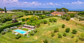 Eksklusiv villa/agroturisme i regionen Umbria