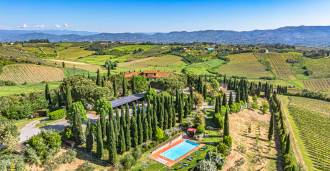 Til salgs fantastisk vingård i Chianti, Toscana