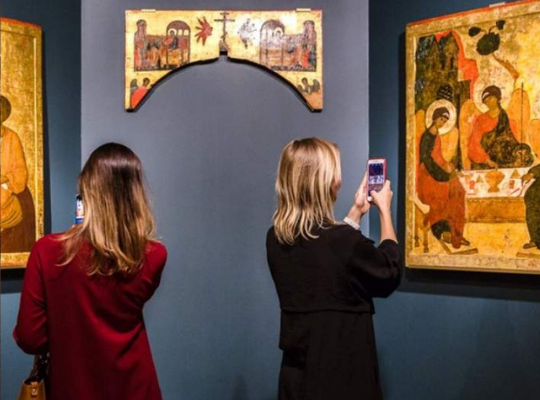 Et museum med russiske ikoner åpnet i Uffizi-galleriet i Firenze