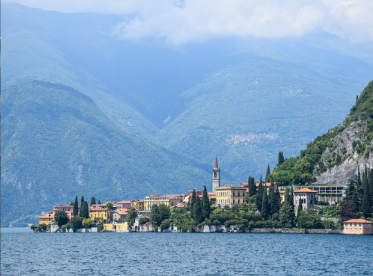 Vakre innsjøer i Italia